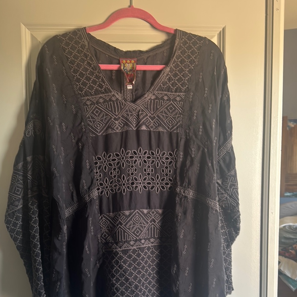 Johnny Was Tunic with Intricate Patterns - Picture 2 of 7